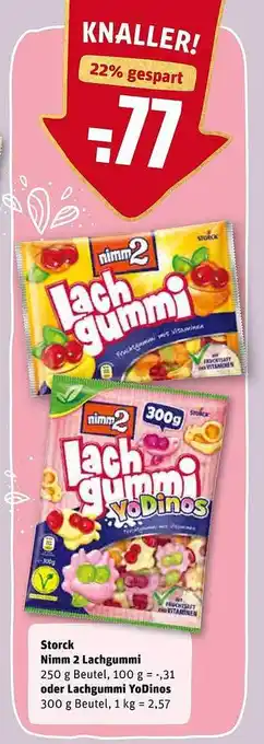 REWE Kaufpark Storck Nimm 2 Lachgummi Oder Lachgummi Yodinos Angebot