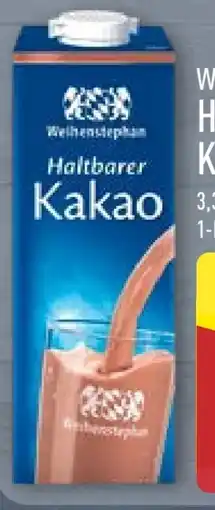 Aldi Nord Weihenstephan Haltbarer Kakao Angebot
