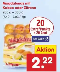 Netto Marken-Discount Magdalenas de las Heras Zitrone Angebot