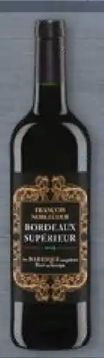 Aldi Nord Francois Noblecour Bordeaux Supérieur Barrique Angebot