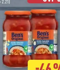 Aldi Nord Ben's Original Saucen Angebot