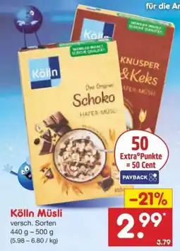 Netto Marken-Discount Kölln Müsli Schoko Angebot