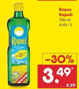 Netto Marken-Discount Rapso Reines Rapsöl Angebot
