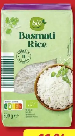 Aldi Nord Bio Smiley Bio-Basmati Reis Angebot