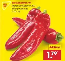 Netto Marken-Discount MarktTag Rote Spitzpaprika Angebot