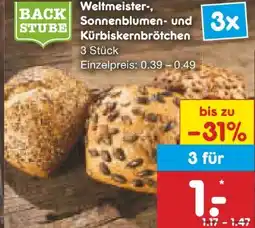 Netto Marken-Discount Netto Backstube Weltmeisterbrötchen Angebot