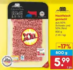 Netto Marken-Discount Gut Ponholz XXL Hackfleisch gemischt Angebot
