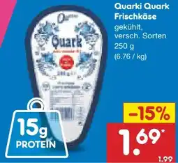 Netto Marken-Discount Quarki Körniger Frischkäse Angebot