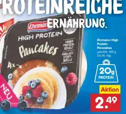 Netto Marken-Discount Ehrmann High Protein Pancakes American Style Angebot