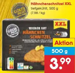 Netto Marken-Discount Gourmeat XXL Hähnchen Schnitzel Angebot