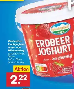 Netto Marken-Discount Weideglück Fruchtjoghurt Angebot