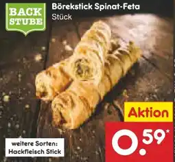 Netto Marken-Discount Netto Backstube Börekstick Spinat Feta Angebot
