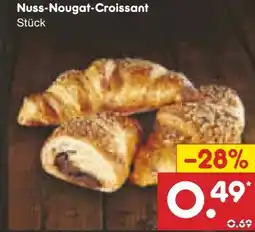 Netto Marken-Discount Netto Backstube Nuss-Nougat-Croissant Angebot