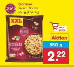 Netto Marken-Discount Clarky's Erdnüsse XXL Angebot