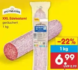 Netto Marken-Discount Hofmaier Edelsalami XXL Angebot