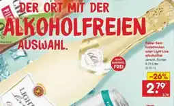 Netto Marken-Discount Faber Sekt Light Live Angebot