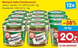 Netto Marken-Discount Mehlig & Heller Familienwurst Angebot