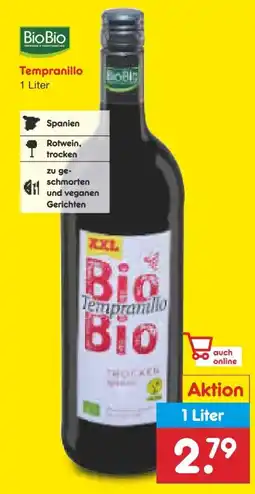 Netto Marken-Discount BioBio Bio-Tempranillo Angebot