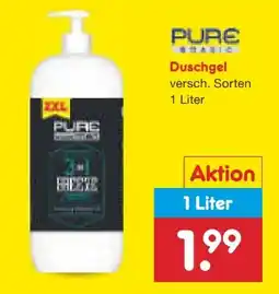 Netto Marken-Discount Pure & Basic Duschgel Angebot