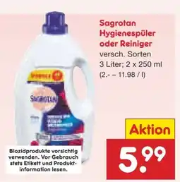 Netto Marken-Discount Sagrotan Wäsche-Hygienespüler Angebot