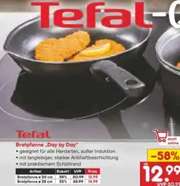 Netto Marken-Discount Tefal Bratpfanne Day by Ø 24 cm Angebot