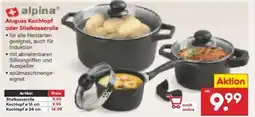 Netto Marken-Discount Alpina Haushalt Aluguss Kochtopf 16 cm Angebot