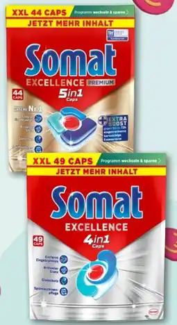 nahkauf Somat Excellence 5 in 1 Geschirrreinigertabs Angebot