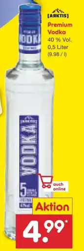 Netto Marken-Discount Arktis Premium Vodka Angebot