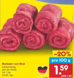 Netto Marken-Discount Rouladen vom Rind Angebot