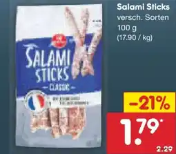 Netto Marken-Discount Wiltmann Salami-Sticks Angebot