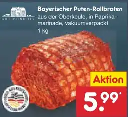 Netto Marken-Discount Gut Ponholz Puten-Rollbraten Angebot