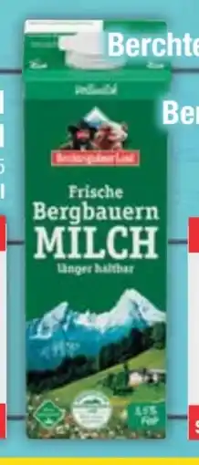 E-Center Berchtesgadener Land Frische Bergbauern Milch Angebot