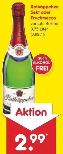 Netto Marken-Discount Rotkäppchen Sekt Angebot