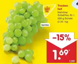 Netto Marken-Discount MarktTag Trauben Angebot