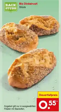 Netto Marken-Discount BioBio Bio Dinkelrusti Angebot