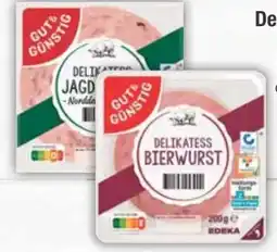 E-Center Gut & Günstig Delikatess Jagdwurst Angebot