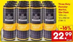 Netto Marken-Discount Three Sixty Cocktail Pornstar Martini Angebot