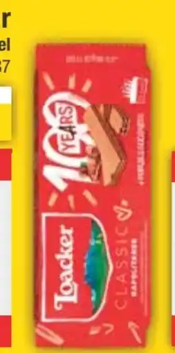 E-Center Loacker Waffeln Angebot