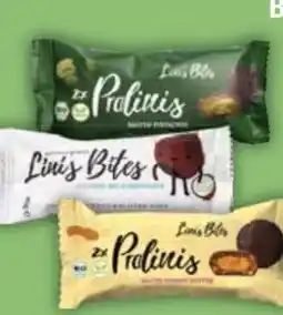 E-Center Lini's Bites Bio-Pralinis Vegan Angebot