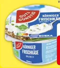 Edeka Gut & Günstig Körniger Frischkäse Angebot
