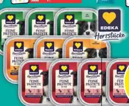 E-Center Edeka Herzstücke Feine Pasteten Hundenahrung Angebot