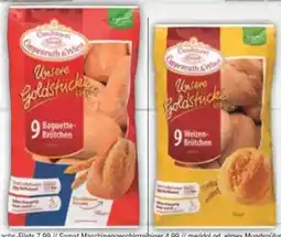 E-Center Coppenrath & Wiese Unsere Goldstücke Brötchen Angebot