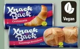 REWE Center Knack & Back Fertigteig Croissants vegan Angebot