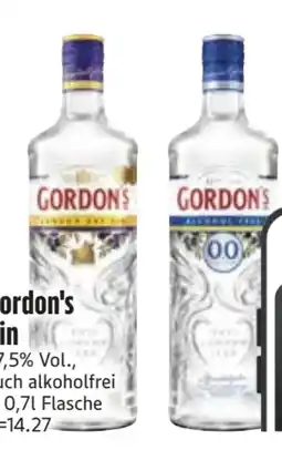 Edeka Gordon's Gin Angebot