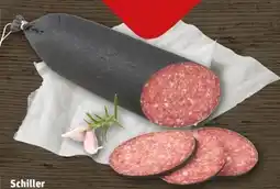 REWE Center Metzgerei Landbauern Schiller Strohschweinsalami Angebot