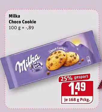 REWE Kaufpark Mlka Choco Cookie Angebot