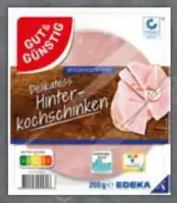 Edeka Gut & Günstig Delikatess-Hinterkochschinken Angebot