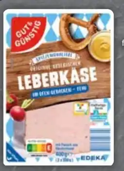 Edeka Gut & Günstig Original Bayerischer Leberkäse Angebot