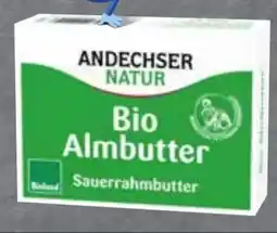 Edeka Andechser Natur Bio Almbutter Sauerrahmbutter Angebot