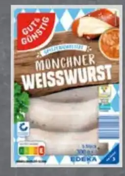 Edeka Gut & Günstig Münchner Weisswurst Angebot